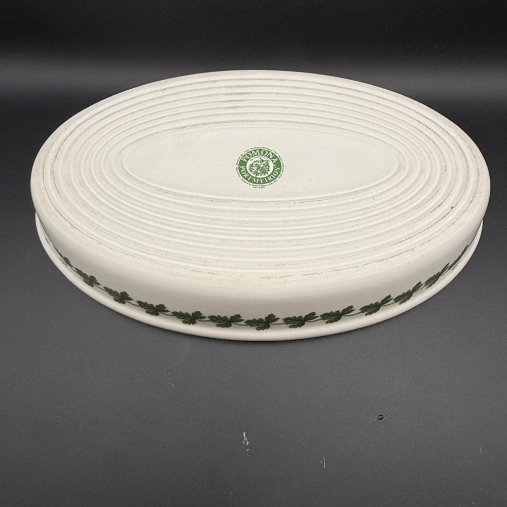 Vintage Portmeirion Pomona Oval Casserole Baker Bigarreau Cherry 11 Inch Cottage